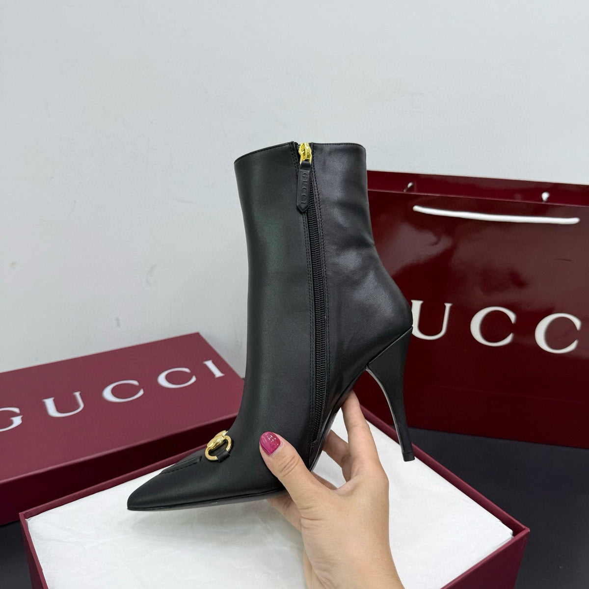 GG HEELED BOOTS