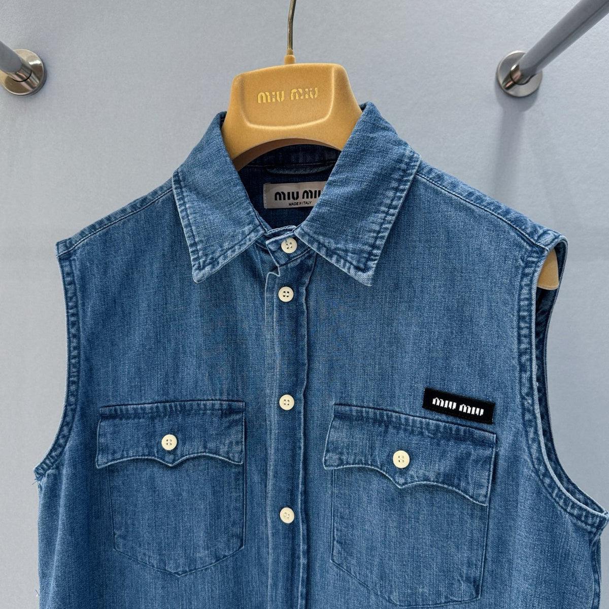 MIU M DENIM SHIRT