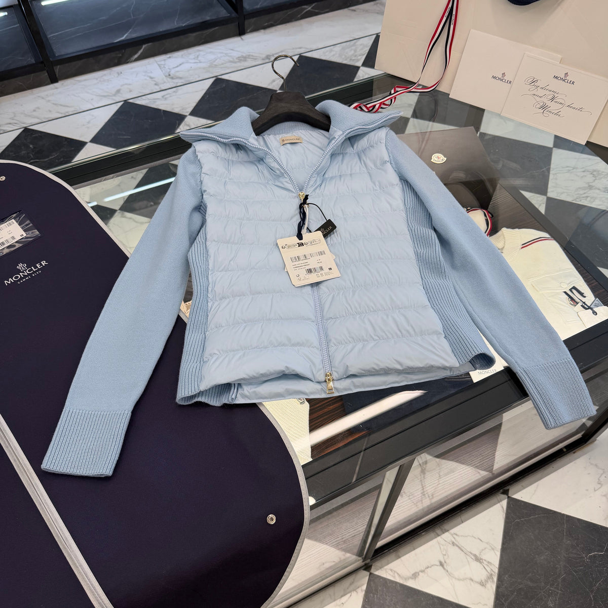 MONC CARDIGAN TRICOT