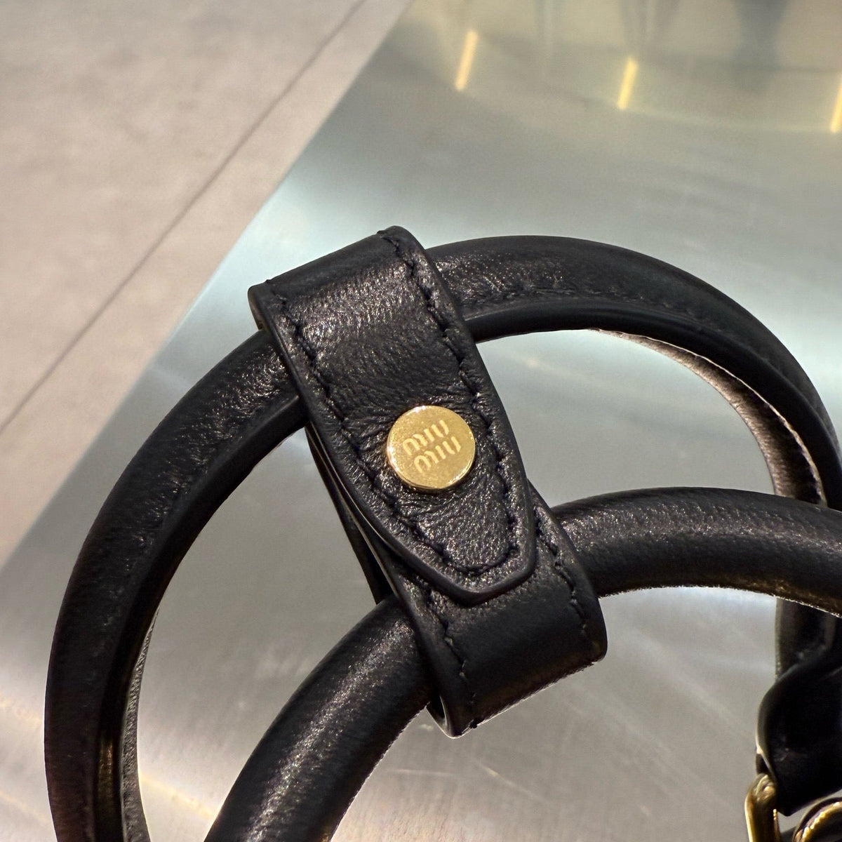 MIU M ARCADIE MATELASSE BAG