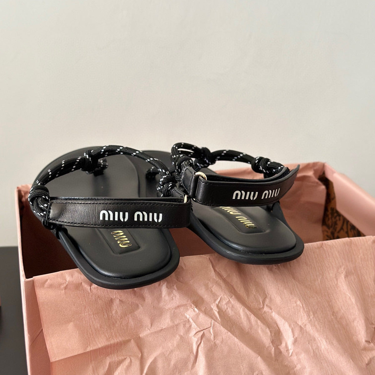MIU M SANDALS