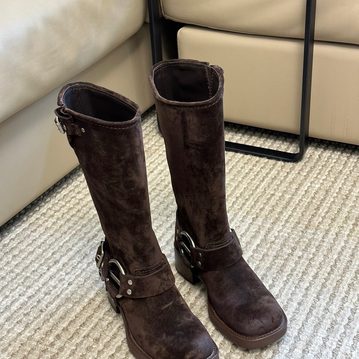 MIU M BOOTS