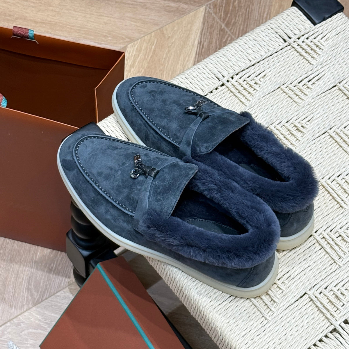 LORO P SUMMER CHARMS LOAFERS