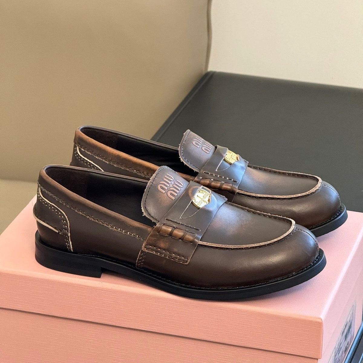 MIU M LOAFERS