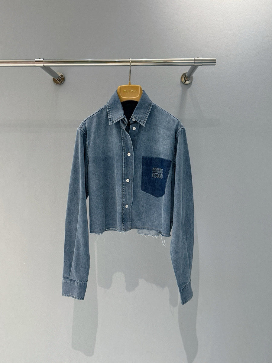 MIU M DENIM SHIRT