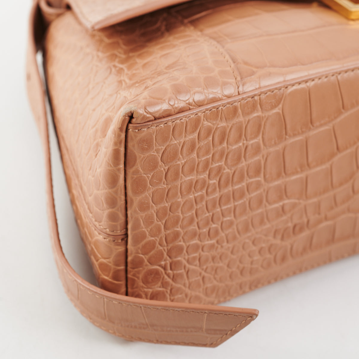 balenciaga Soft Hourglass Bag Beige Medium Size