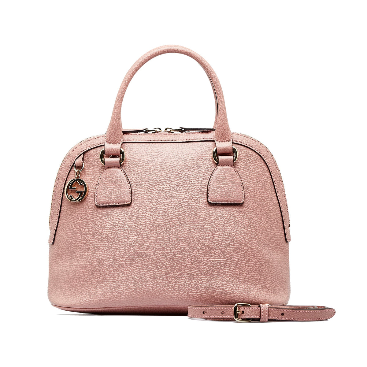 GUCCI Mini GG Charm Dome Satchel