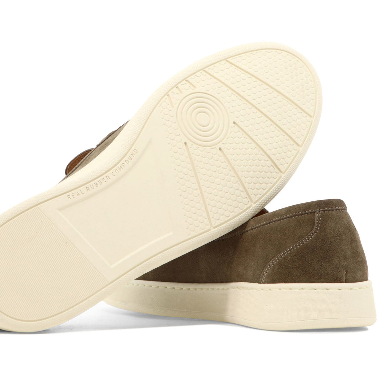 SUEDE SLIP-ONS