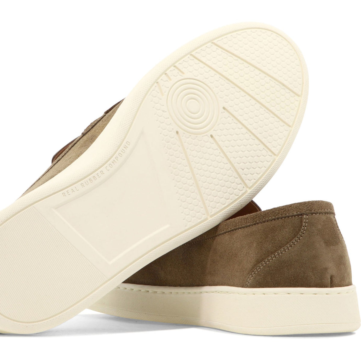 SUEDE SLIP-ONS