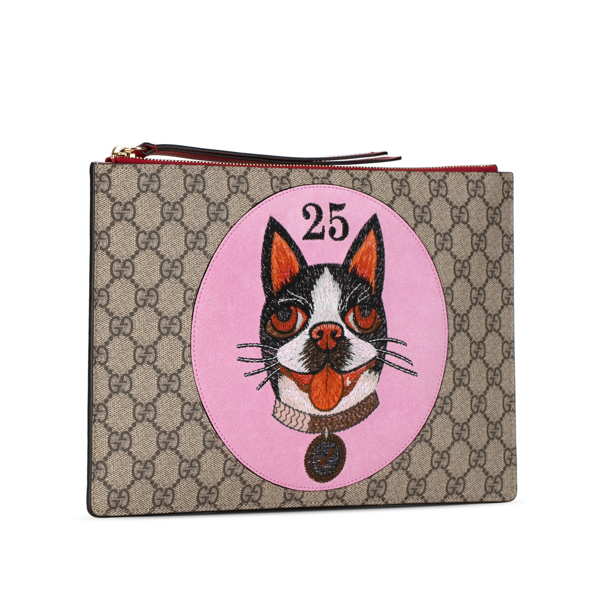GUCCI GG Supreme Bosco Clutch Clutch Bag