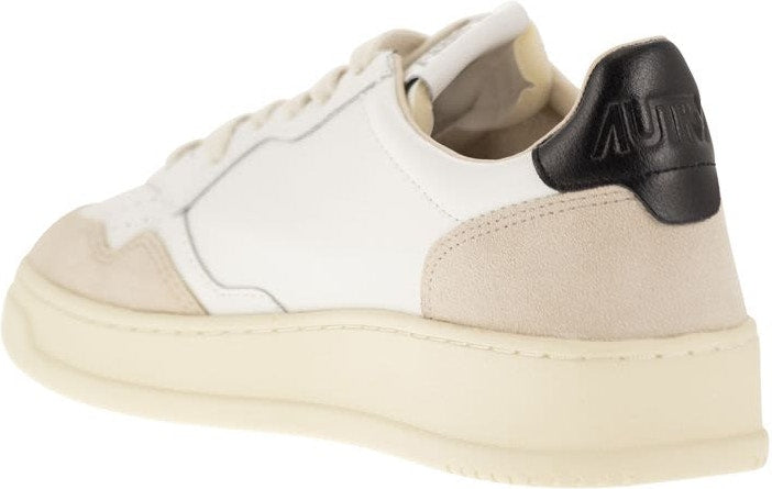 MEDALIST LOW - LEATHER AND SUEDE SNEAKERS