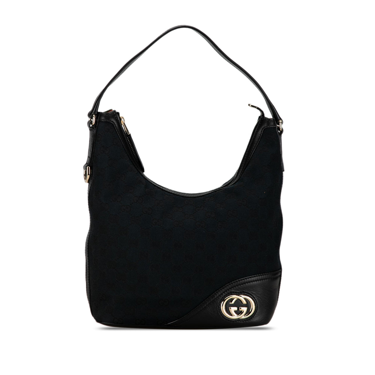 GUCCI GG Canvas New Britt Shoulder Bag