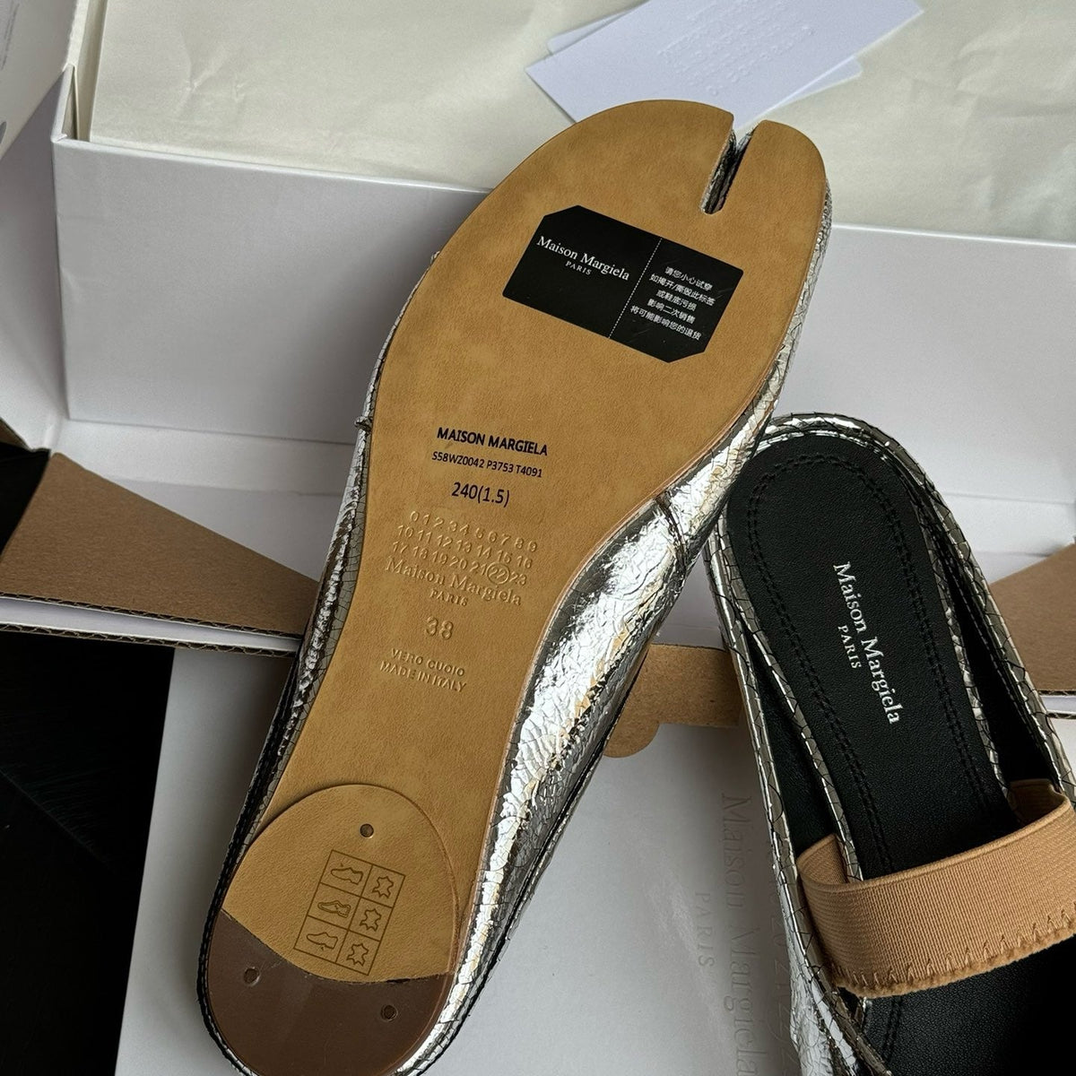 MAISON M TABI BALLET FLATS