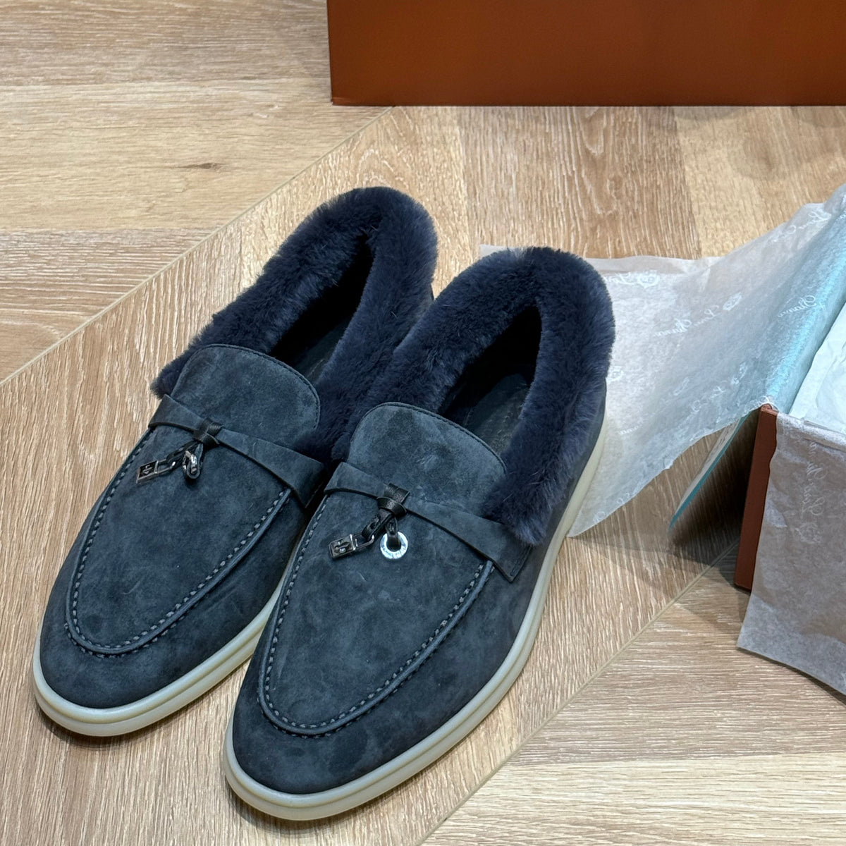 LORO P SUMMER CHARMS LOAFERS