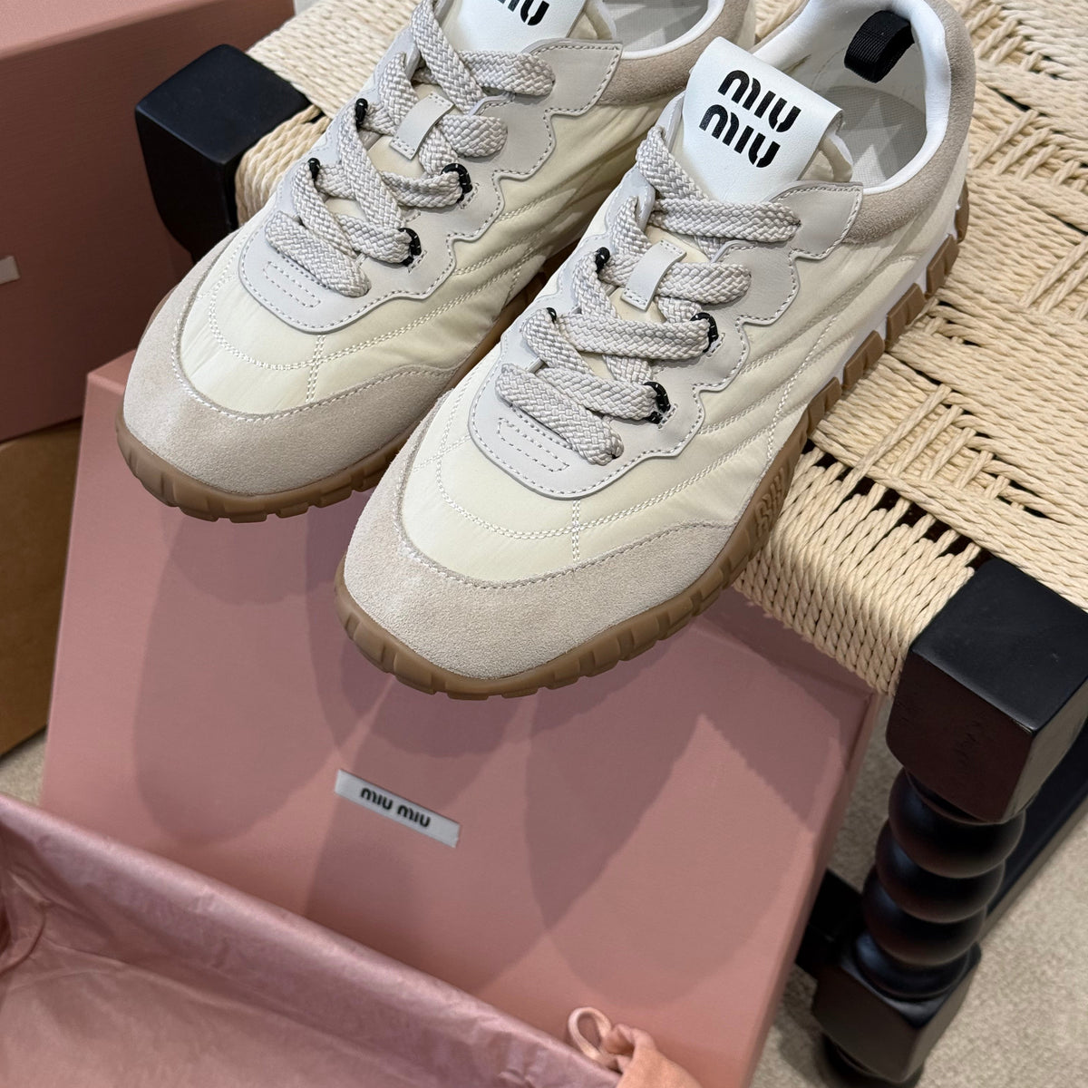 MIU M TYRE SNEAKERS