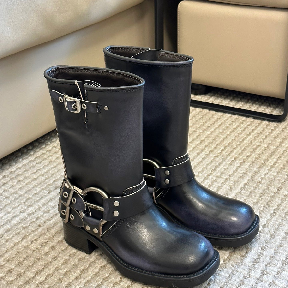 MIU M BOOTS