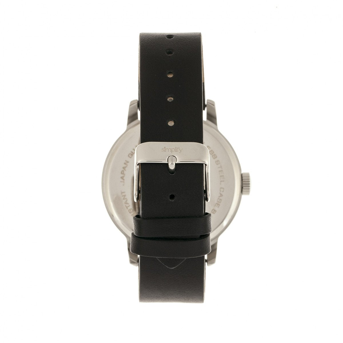 Simplify The 4200 Leather-Band Watch