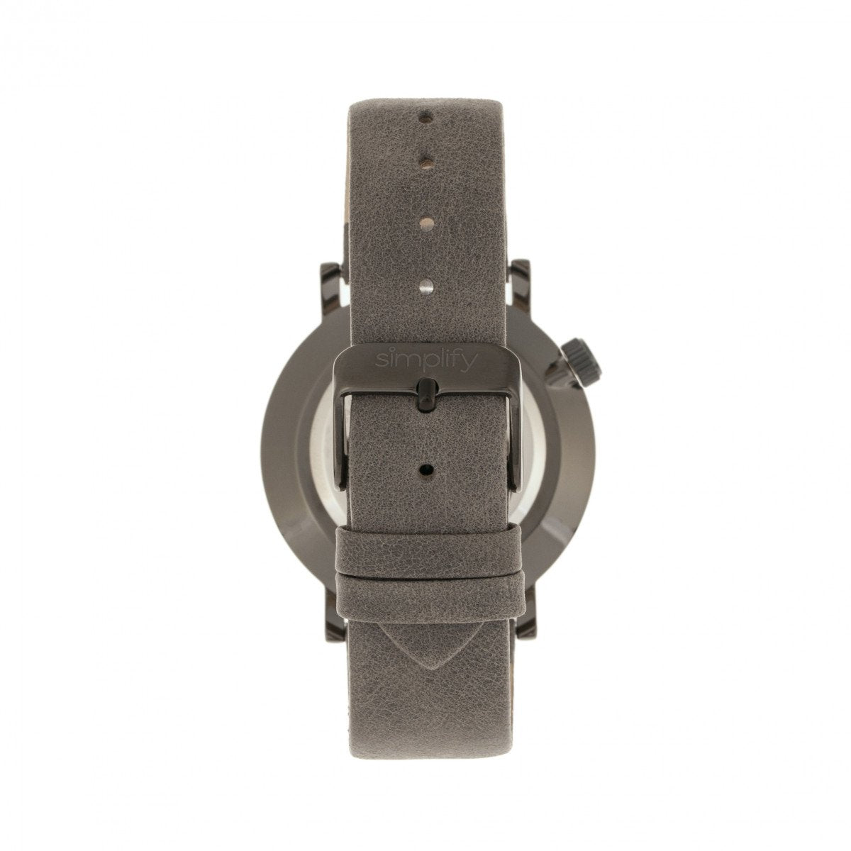 Simplify The 3600 Leather-Band Watch