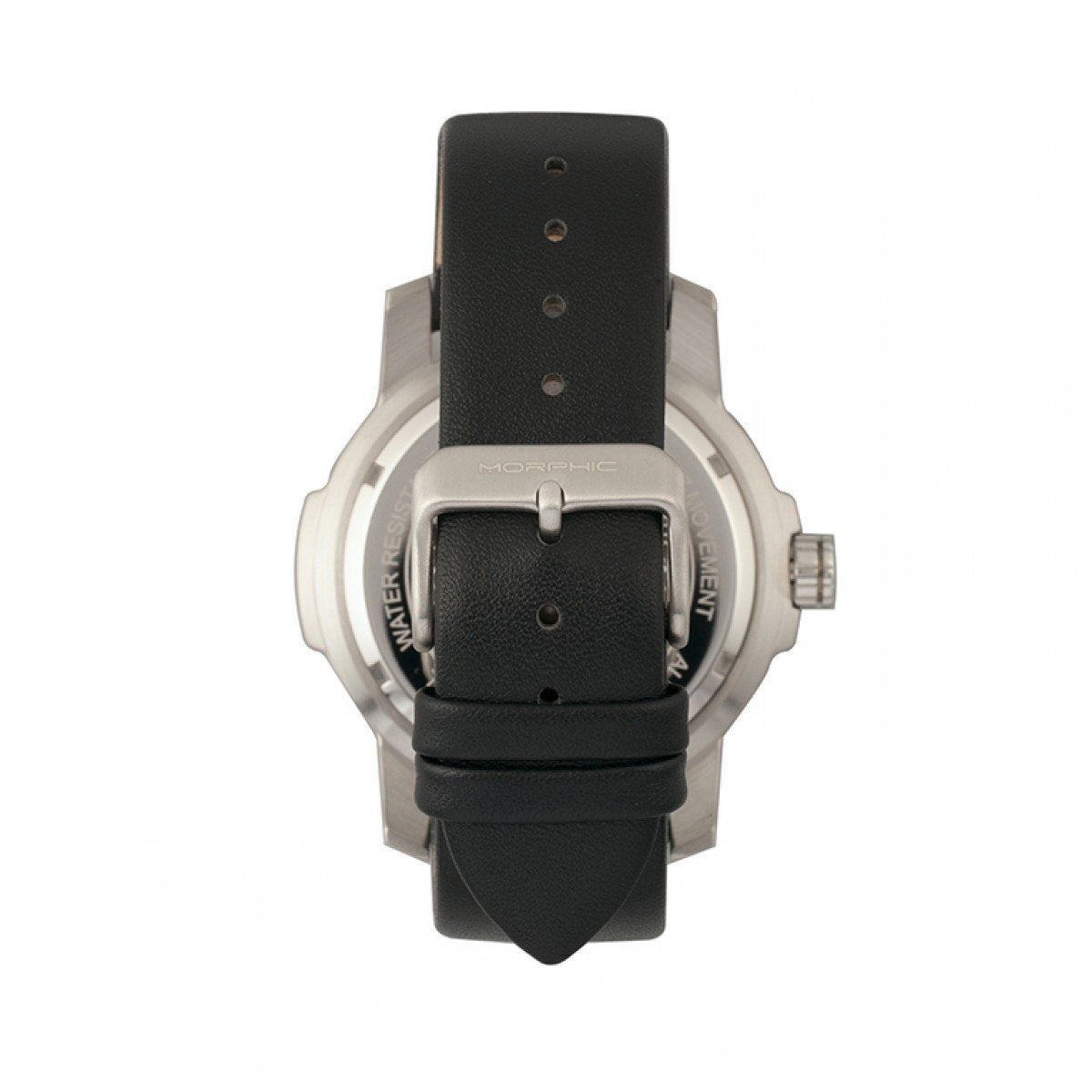 Morphic M54 Series Leather-Band Chronograph Watch
