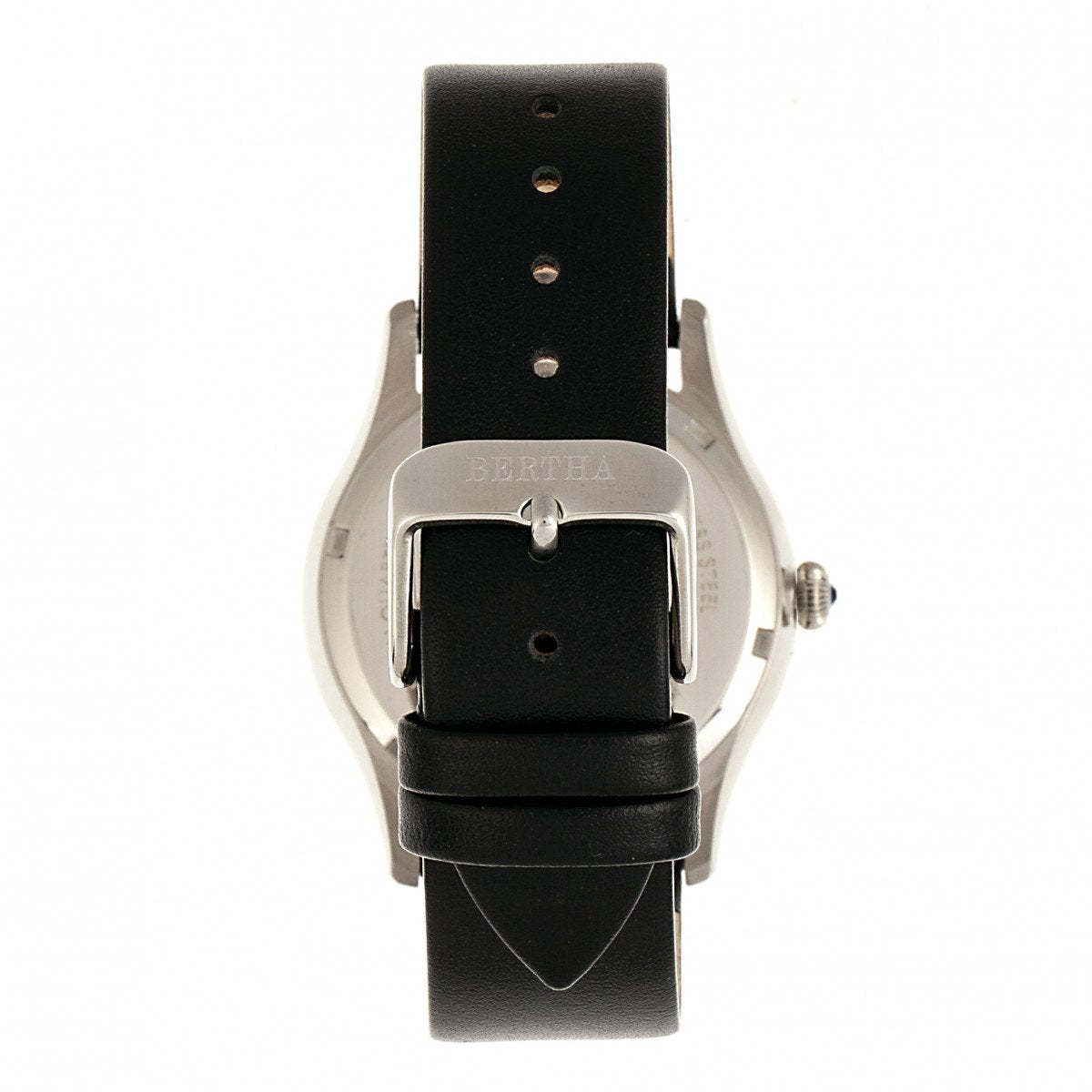 Bertha Annabelle Leather-Band Watch
