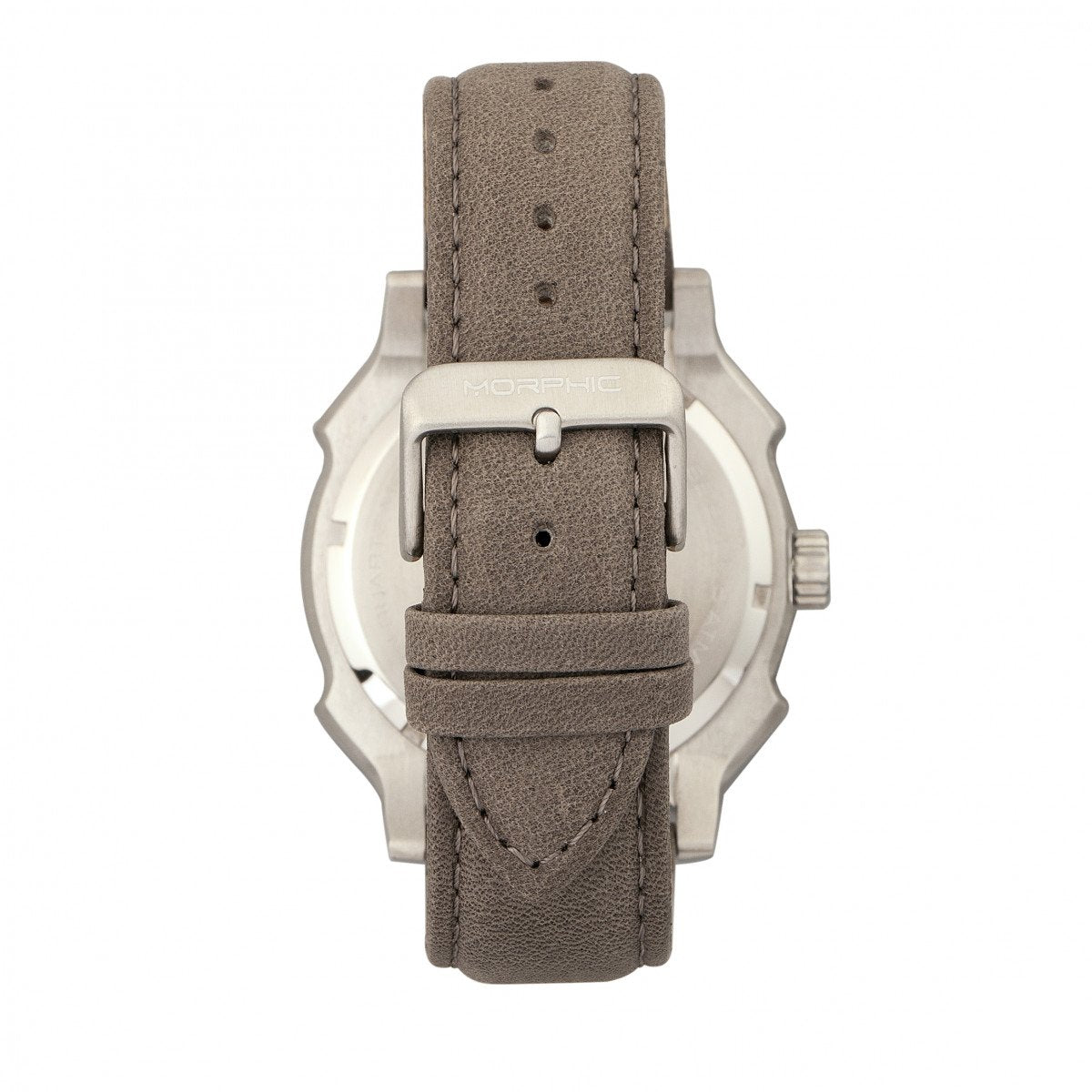 Morphic M68 Series Leather-Band Watch w/ Date