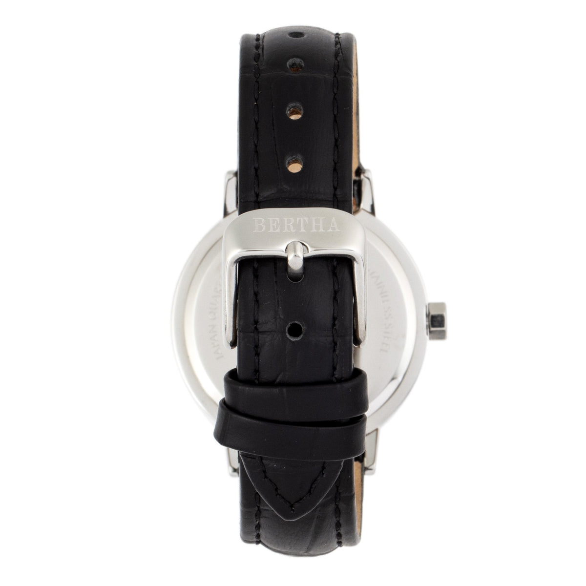 Bertha Cecelia Leather-Band Watch