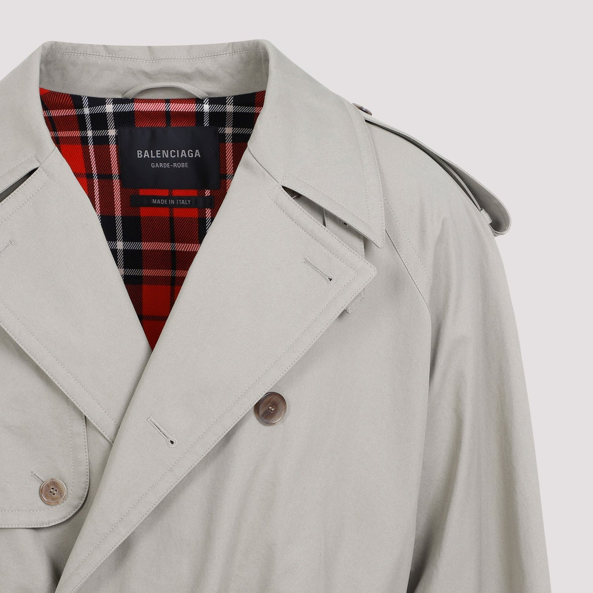 BALENCIAGA Double-Breasted Military Jacket for Women