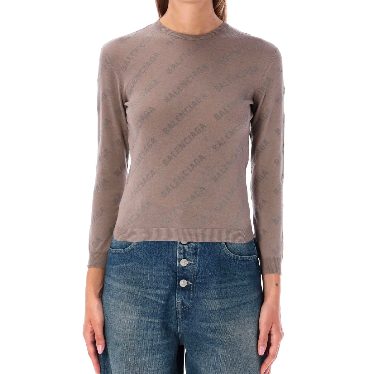 BALENCIAGA Knit Pullover for Women - Cozy and Stylish
