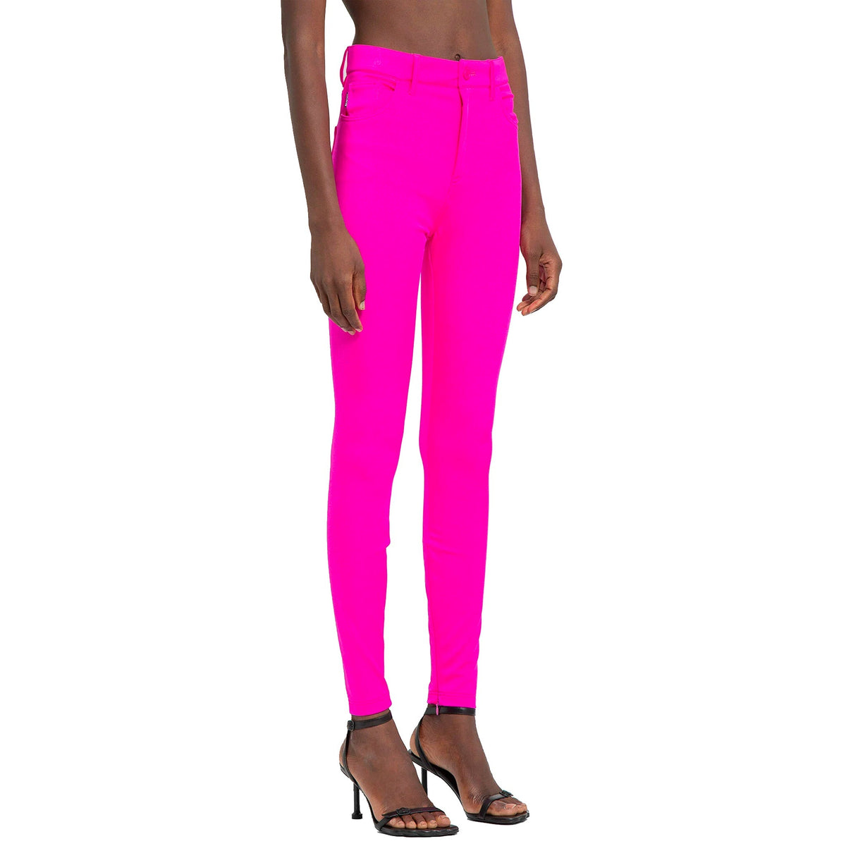 BALENCIAGA High-Waisted Mini Leggings Pants