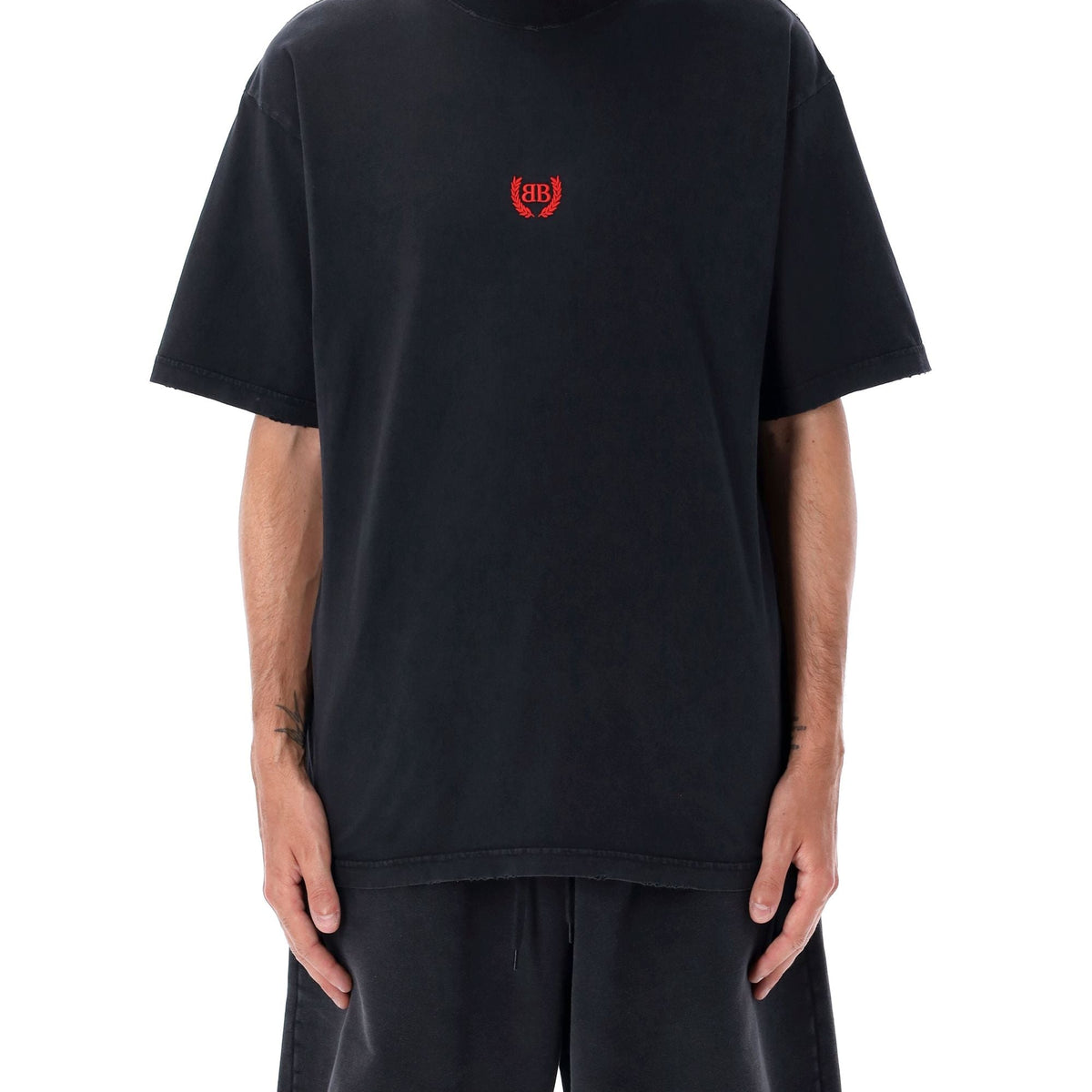 BALENCIAGA Laurel Classic T-Shirt - Medium Fit