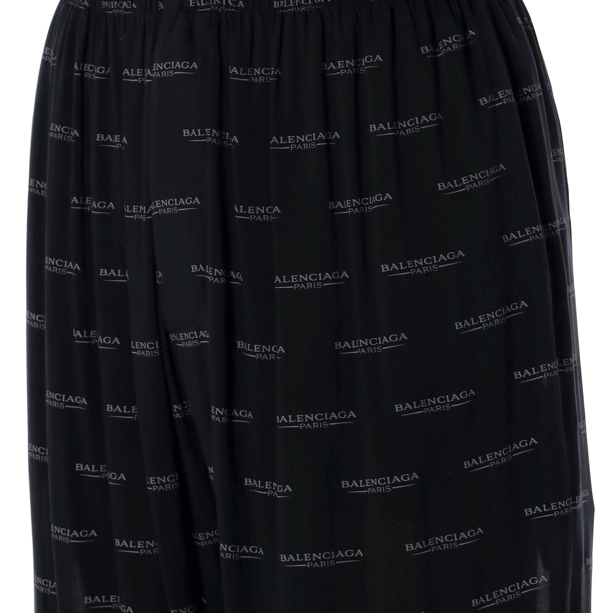BALENCIAGA Logo Pyjama Pants - Wide Leg, Size 50