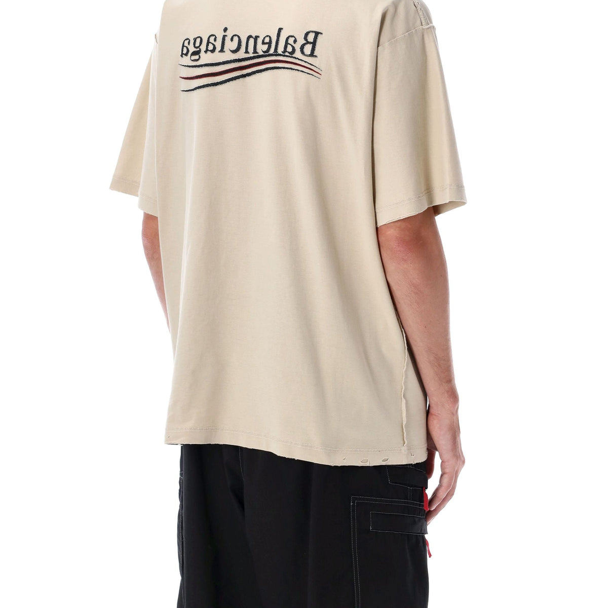 BALENCIAGA Inside-Out Political Campaign T-Shirt - Large Fit