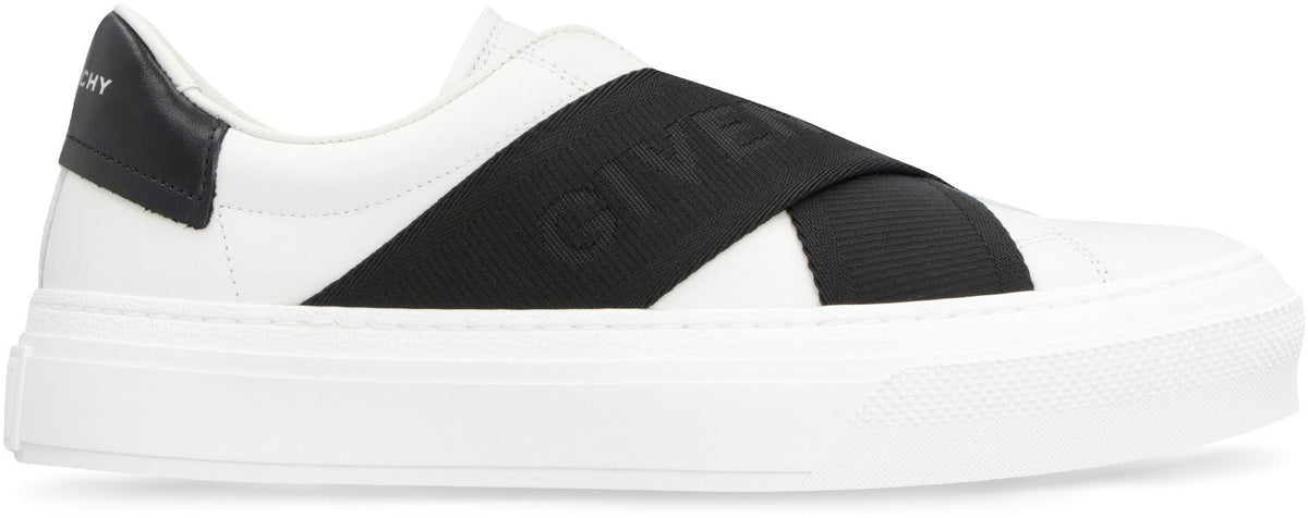 CITY SPORT LEATHER SNEAKERS