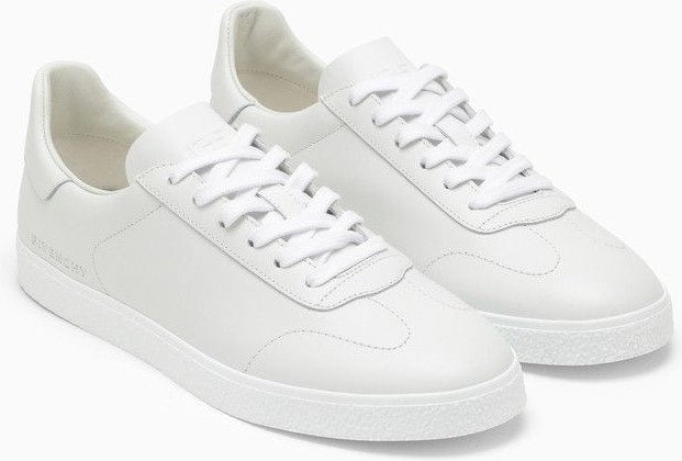 TOWN WHITE LEATHER TRAINER