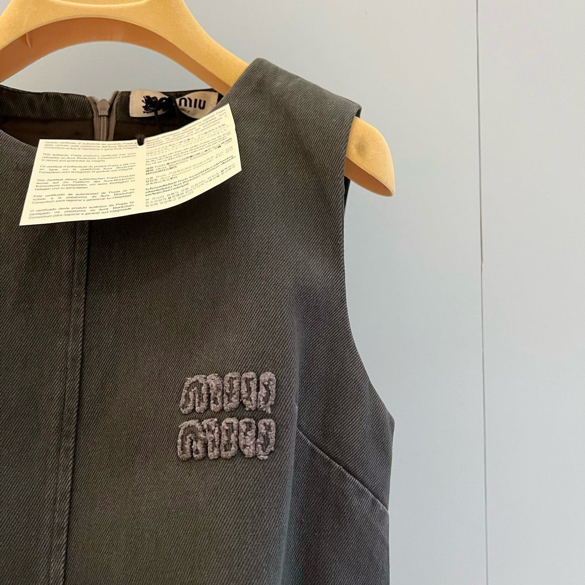 MIU M DENIM DRESS