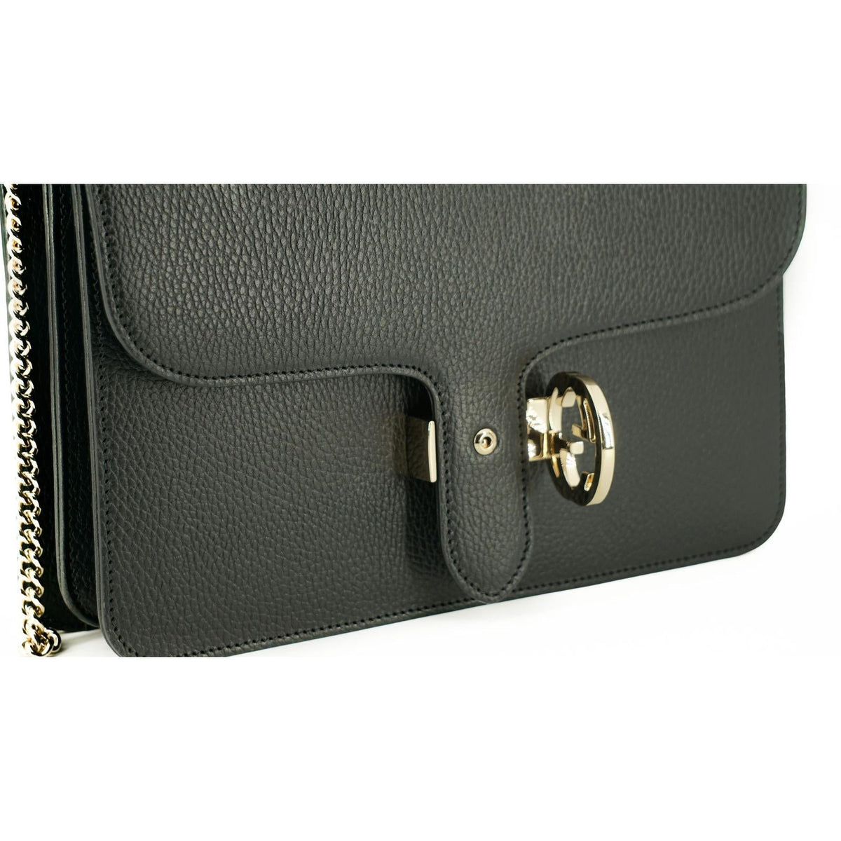 Gucci Calf Leather Shoulder Bag