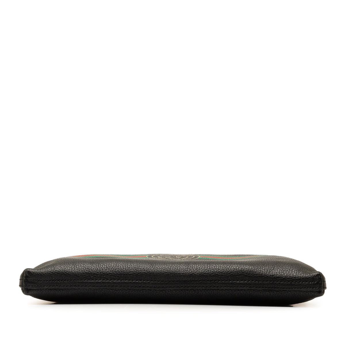 GUCCILeather  Logo Clutch Bag