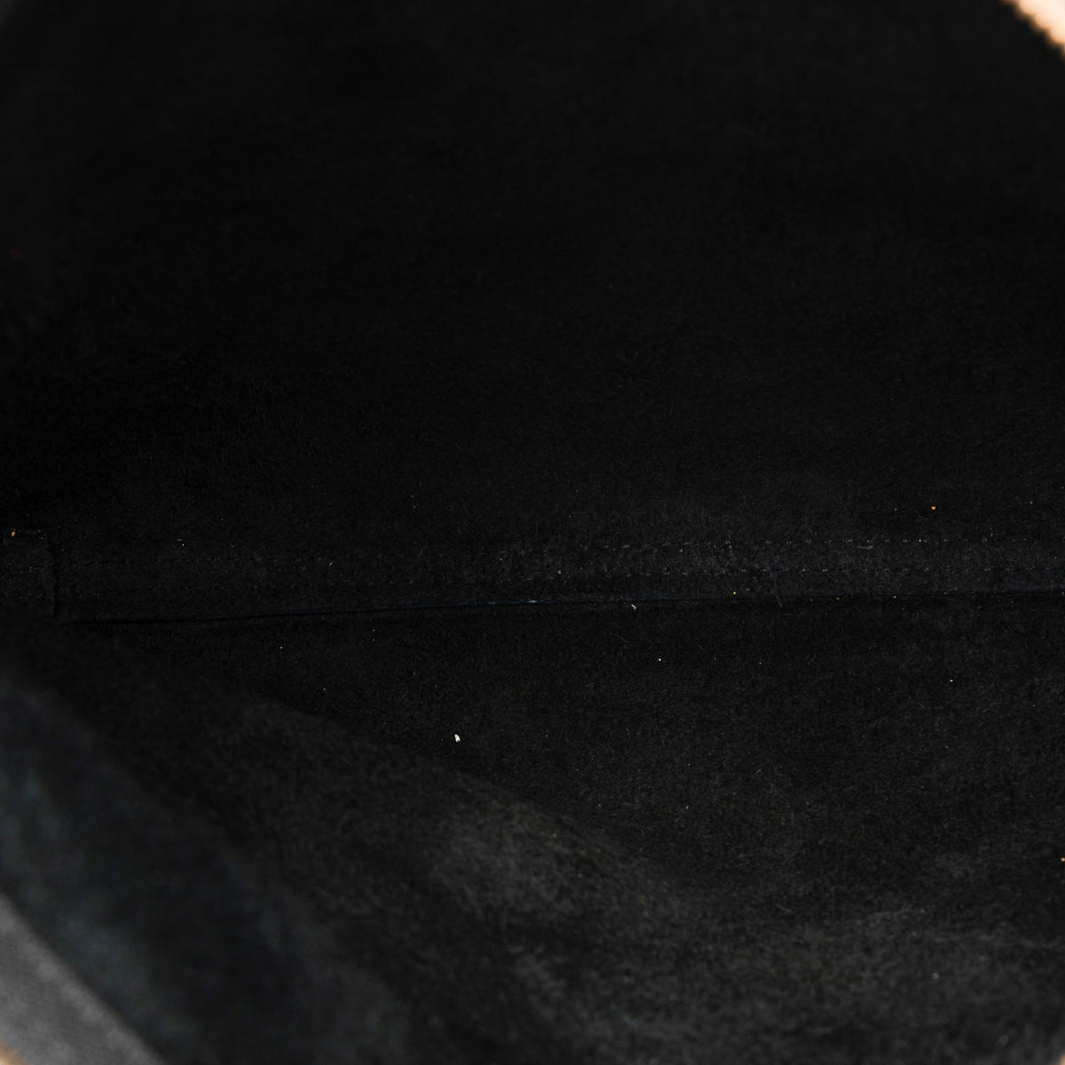 GUCCILeather  Logo Clutch Bag