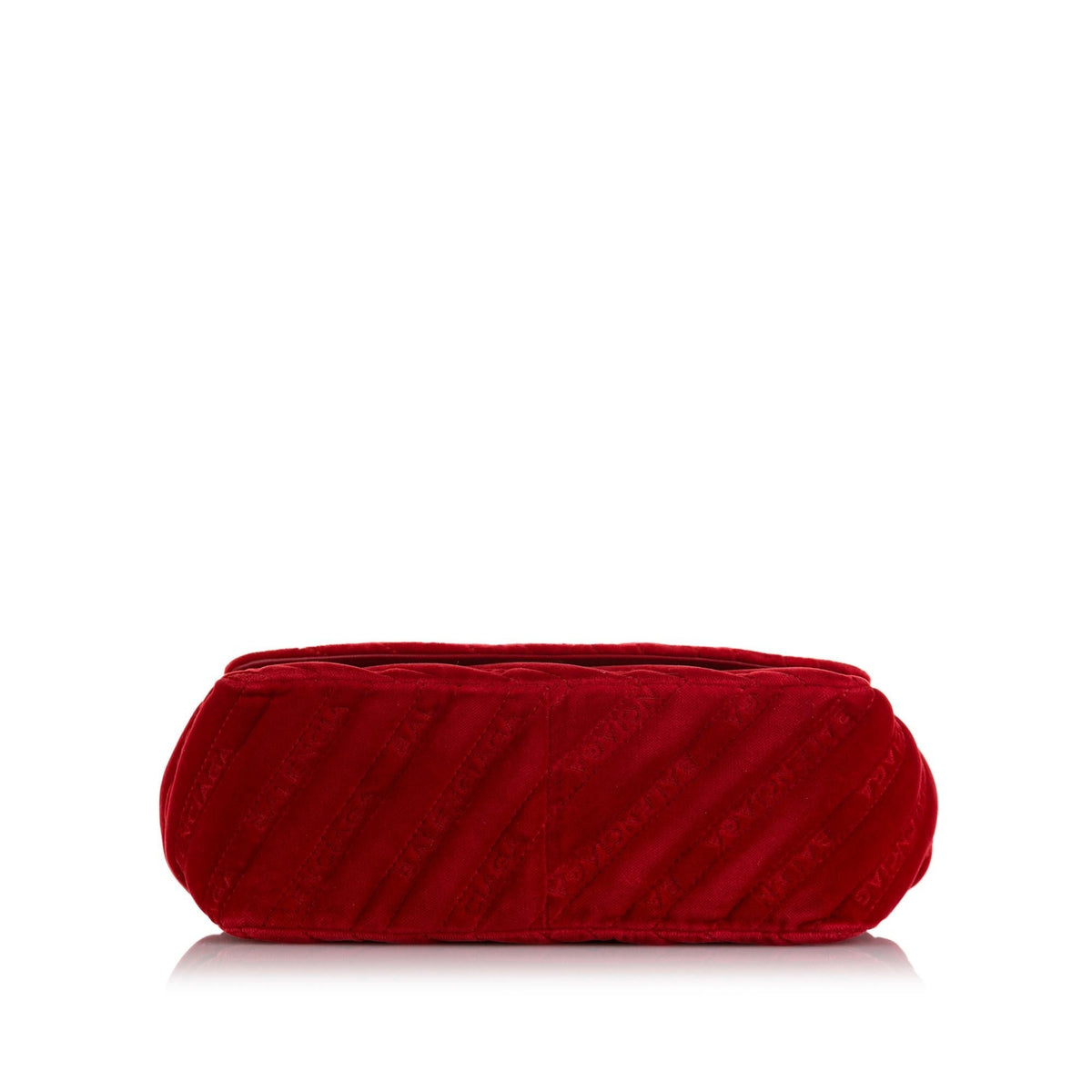 Balenciaga BB Quilted Round Velvet Crossbody Bag S (SHG-ihHh5a)