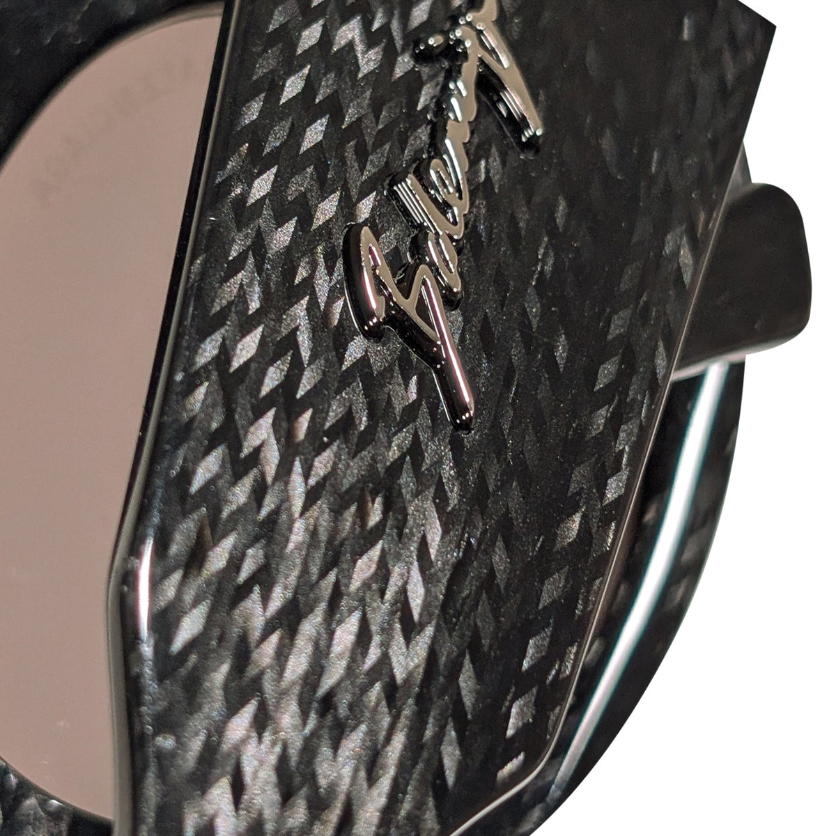 balenciaga - Black Print Large Round Sunglasses