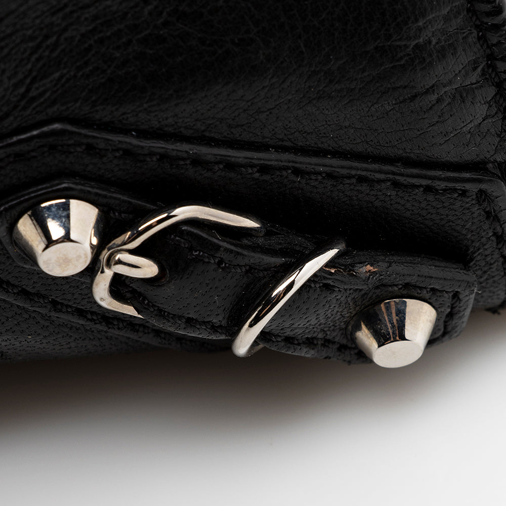 Balenciaga Calfskin Papier A4 Zip Around Tote (SHF-21607)