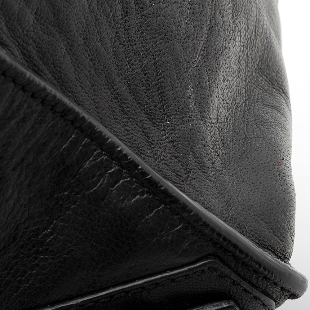Balenciaga Calfskin Papier A4 Zip Around Tote (SHF-21607)