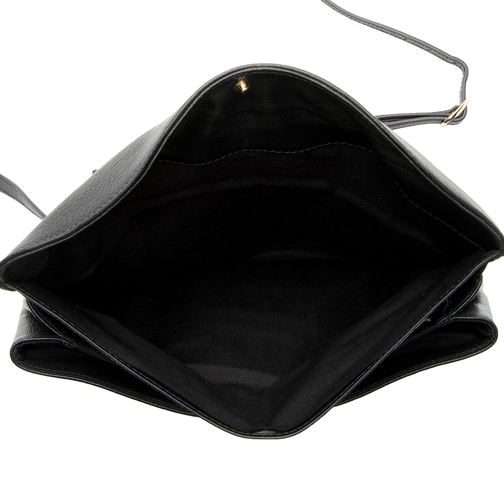 Balenciaga Chevre Metallic Edge Envelope Clutch (SHF-18041)