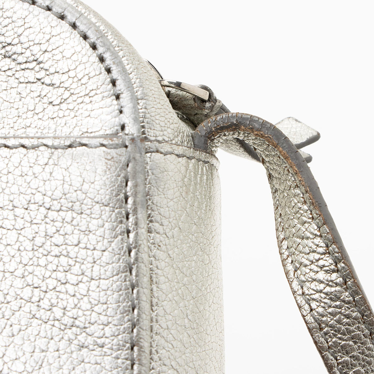 Balenciaga Metallic Calfskin Everyday XS Camera Bag (SHF-22474)