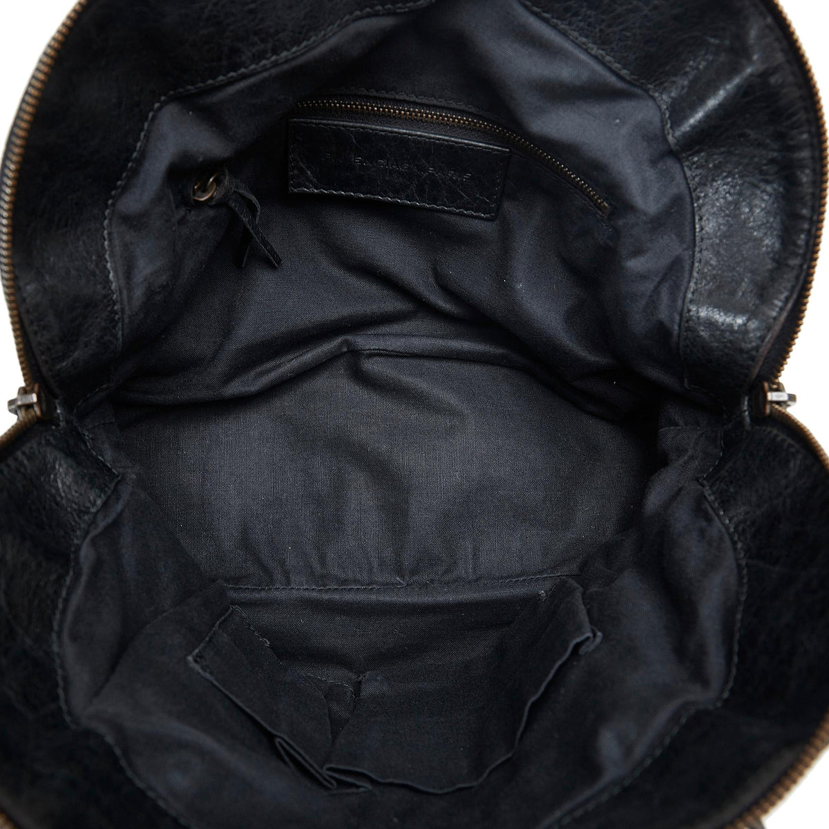 Balenciaga Motocross Classic Bowling Satchel (SHG-ScNPU3)