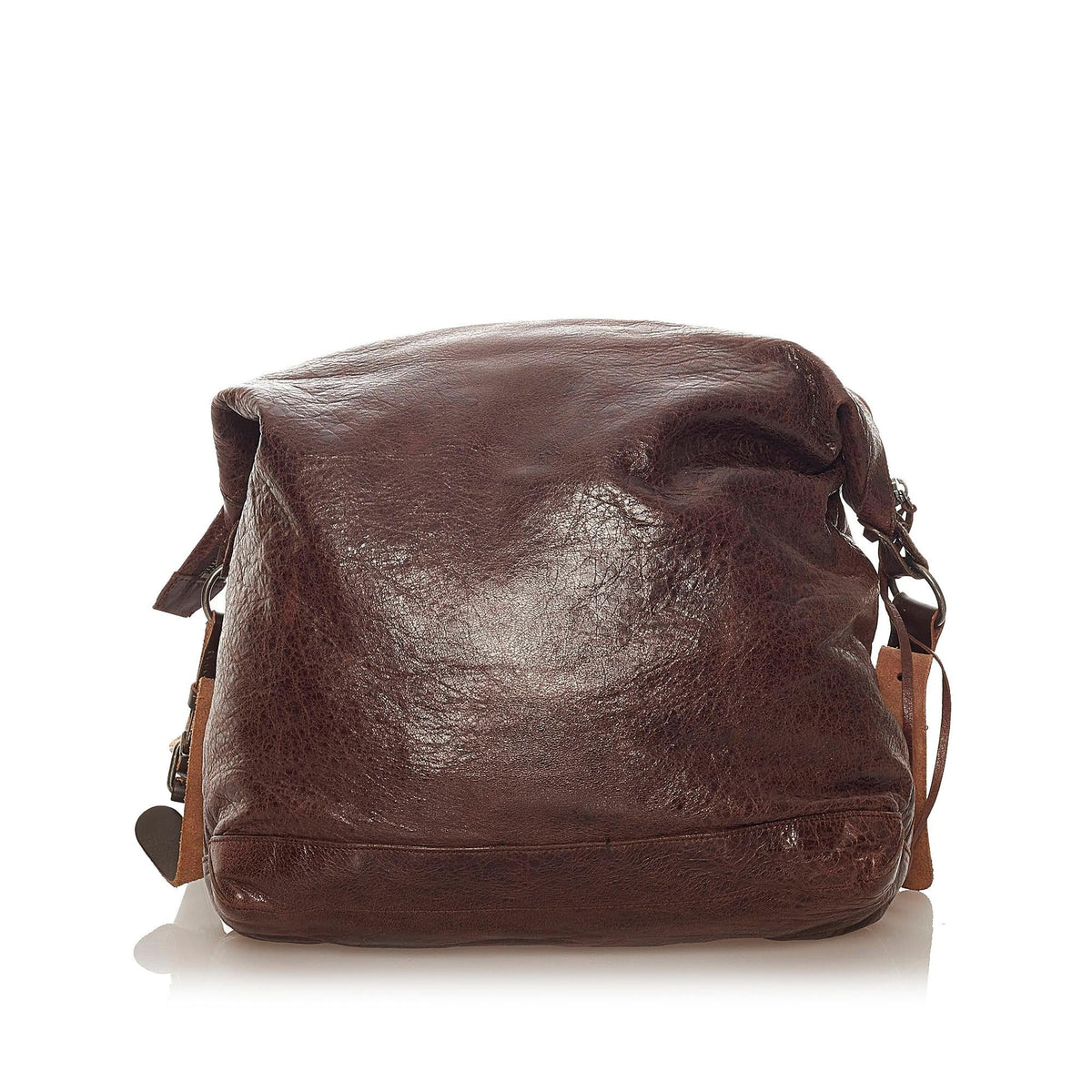 Balenciaga Motocross Day Leather Messenger Bag (SHG-28141)