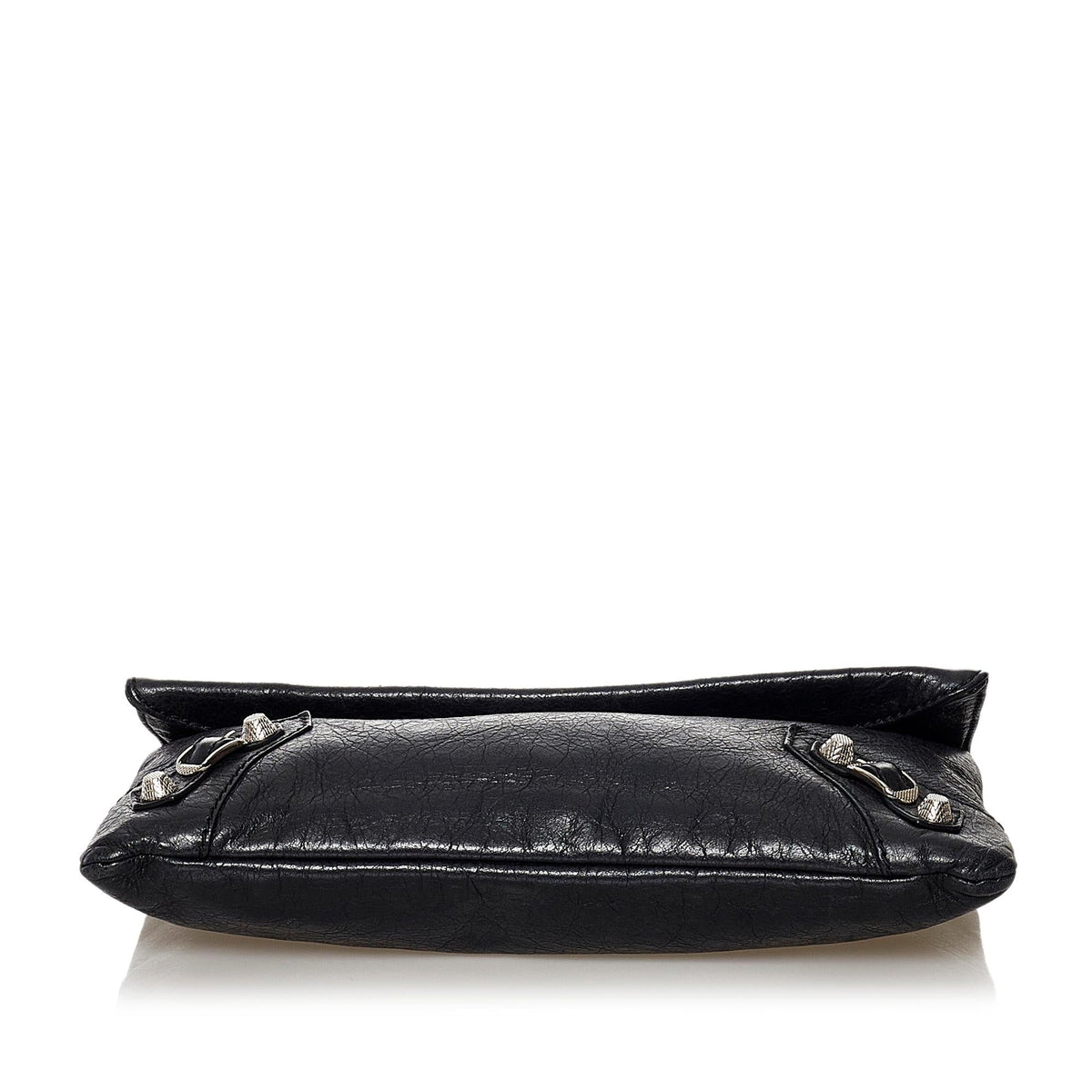 Balenciaga Motocross Giant 12 Envelope Leather Clutch Bag (SHG-32526)