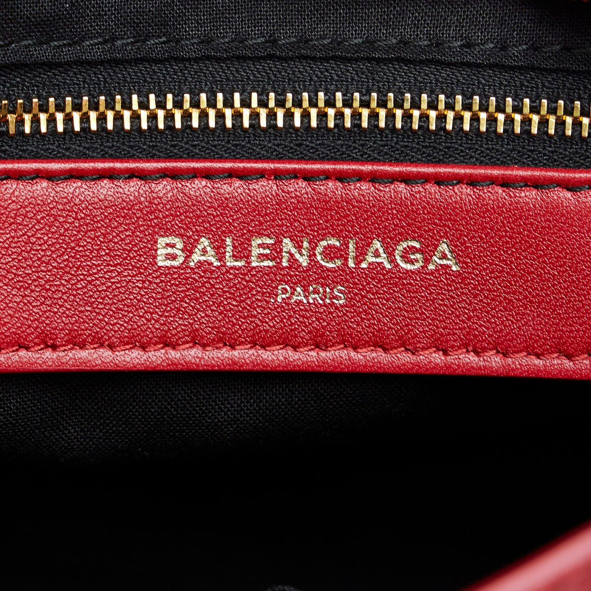 Balenciaga Motocross Metallic Edge City S Bag (SHG-5L4qEF)