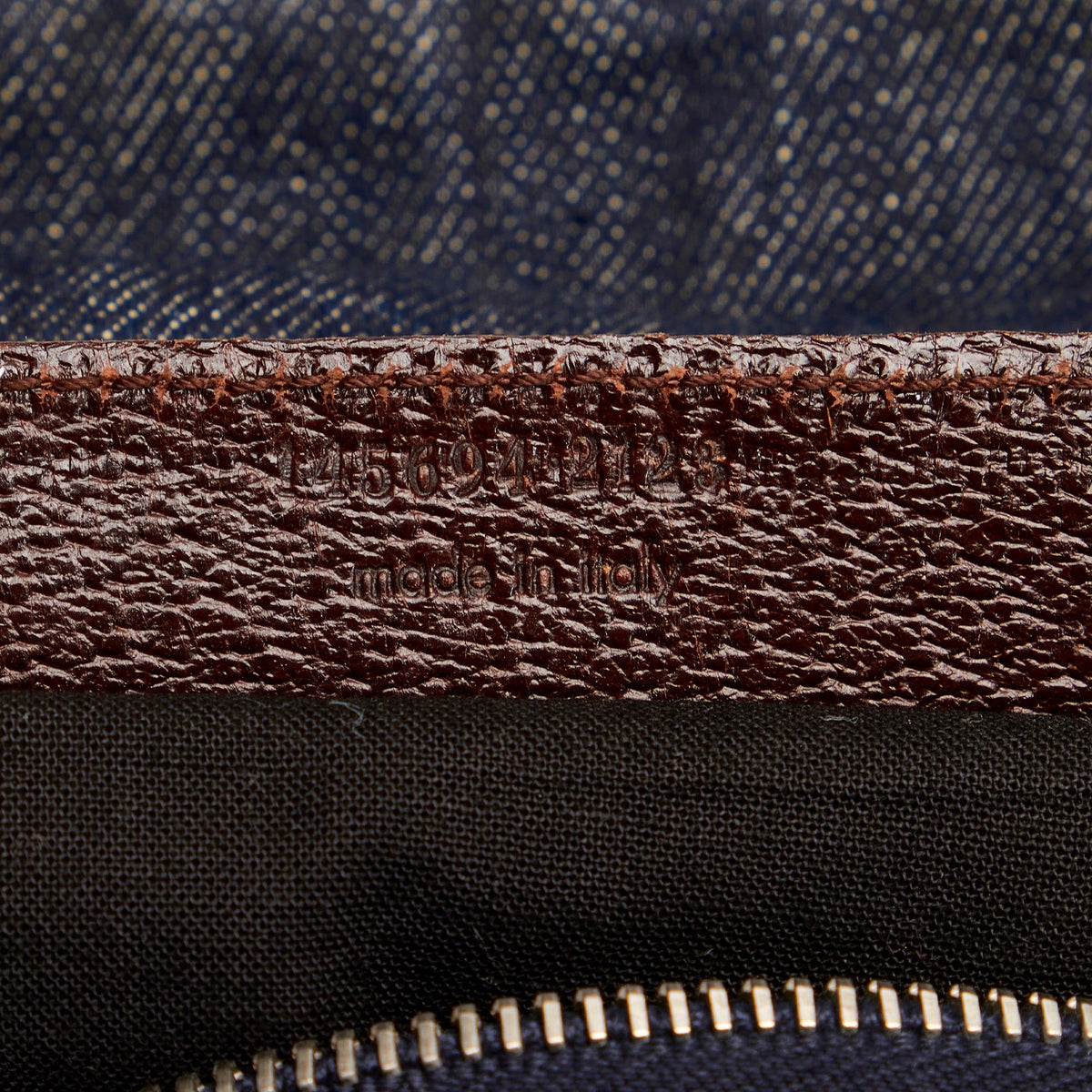 Balenciaga Motocross Twiggy Denim Handbag (SHG-27194)