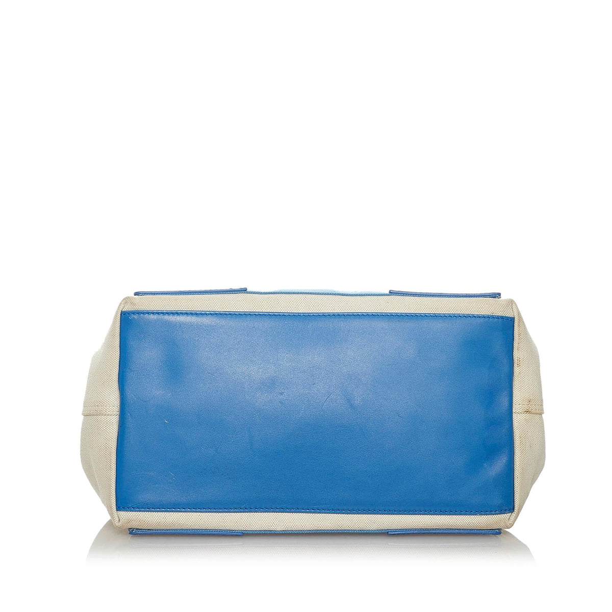 Balenciaga Navy Cabas S Canvas Tote Bag (SHG-28825)